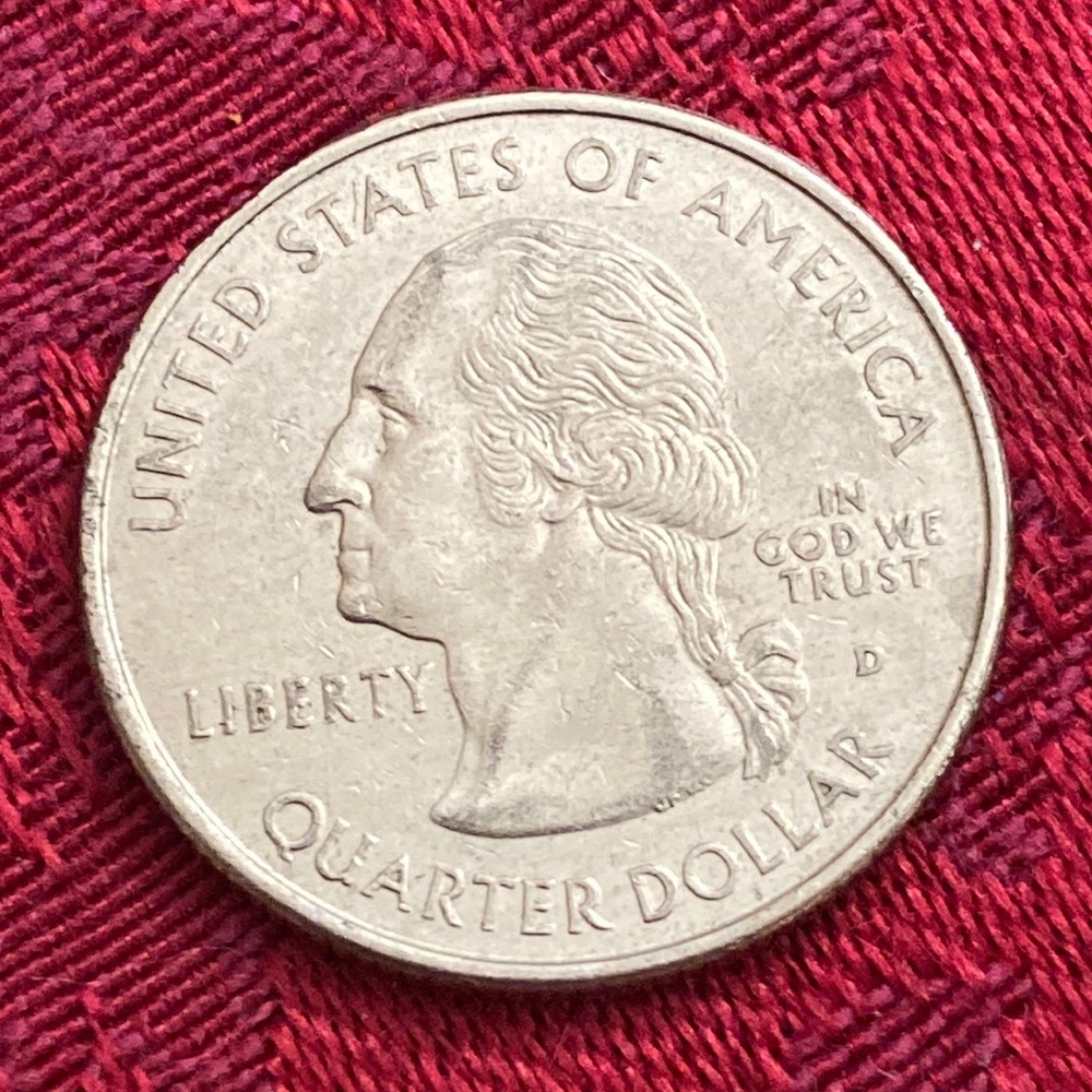Vintage 1999 D Connecticut Quarter